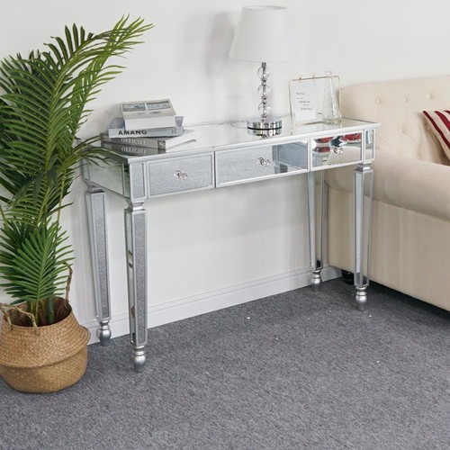 Mirrored dressing makeup table - dressing,