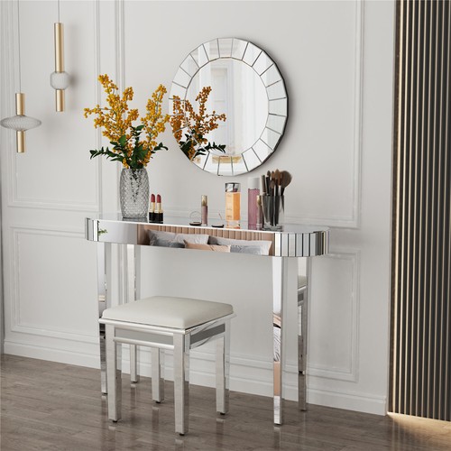Mirrored console table sofa - table,
