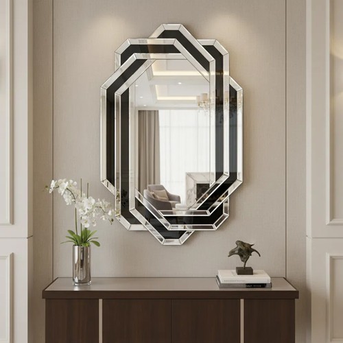 Modern mirrored console - modern,
